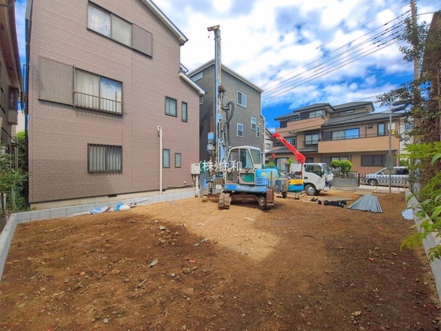 【新築分譲住宅】富士見市水谷東3丁目の前面道路含む現地写真