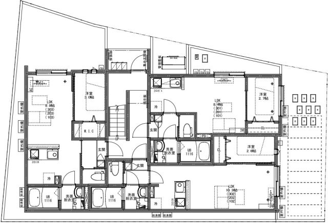 KEIAI RESIDENCE 西大宮Ⅱの間取り