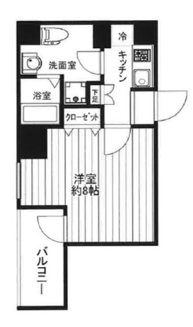 ＣＲＥＡＬｐｒｅｍｉｅｒ八丁堀の間取り|間取りです。