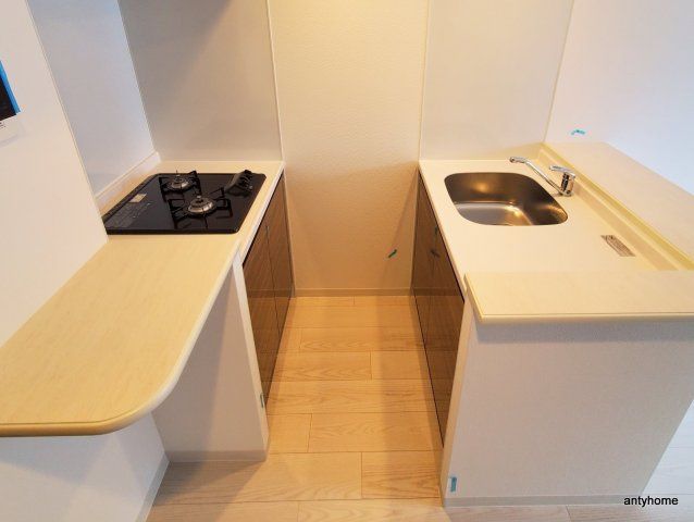 MELDIA CREST TAPP NAMBA WEST 仲介手数料無料のキッチン
