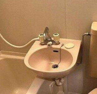 スカイコート高田馬場の洗面所