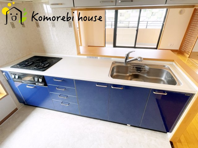グリーンミユキ吉野町のキッチン|きれいなキッチンです