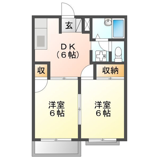 【間取り】 | ハイムドルチェ