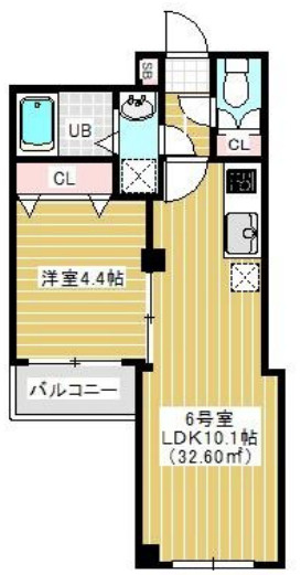 アルカンシエル柏の間取り