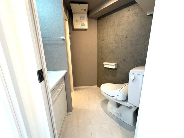 【トイレ】 | フォルテ川崎 | 落ち着いた色調のトイレです