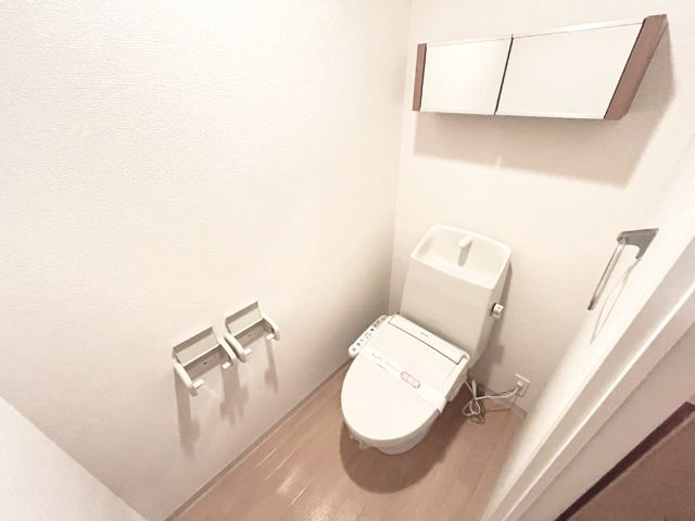 熊本市中央区上水前寺１丁目の賃貸マンションのトイレ|洗浄トイレ