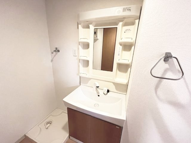 熊本市中央区上水前寺１丁目の賃貸マンションの洗面所|洗髪洗面化粧台