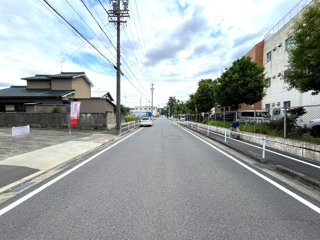 南区元塩町2期　売地の前面道路含む現地写真|ご都合のよろしい日時に現地をご案内させて頂きます！