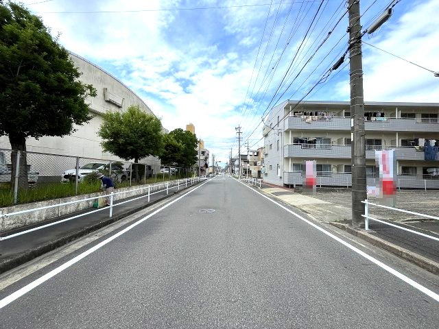 南区元塩町2期　売地の前面道路含む現地写真|是非、お問い合わせお待ちしております!!