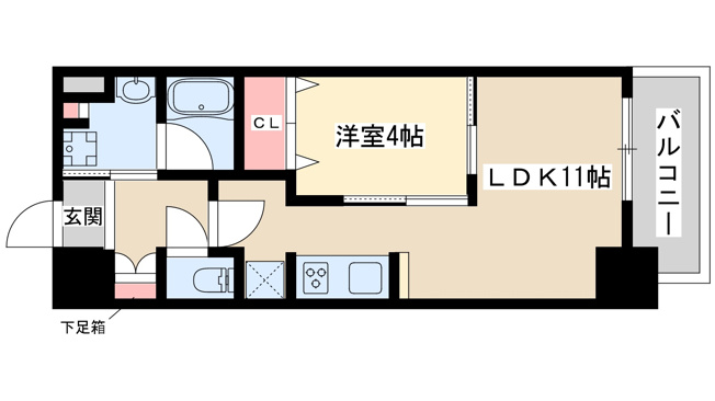 【間取り】 | 江坂和