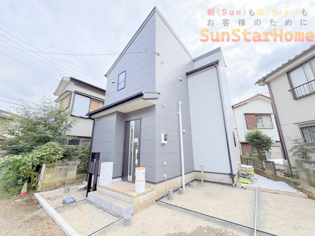 【サンスターホーム】武蔵村山市学園1丁目　太陽光発電付き新築戸建の外観