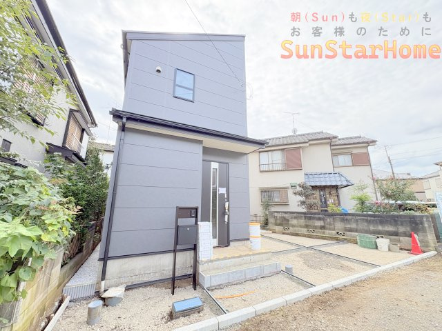 【サンスターホーム】武蔵村山市学園1丁目　太陽光発電付き新築戸建の外観