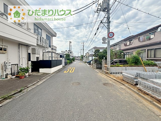 【前面道路含む現地写真】 | 守谷市松ケ丘7期　新築戸建　1号棟 | 8/2撮影