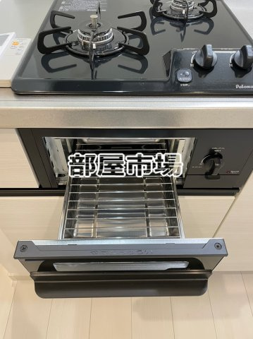 カルム浅草馬道のキッチン|グリル