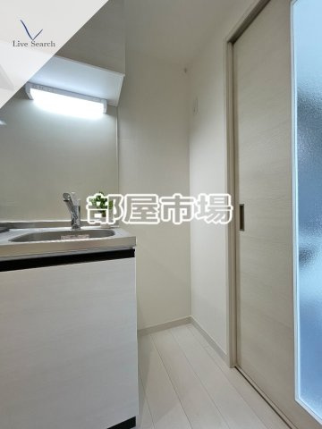 カルム浅草馬道のキッチン|冷蔵庫置場