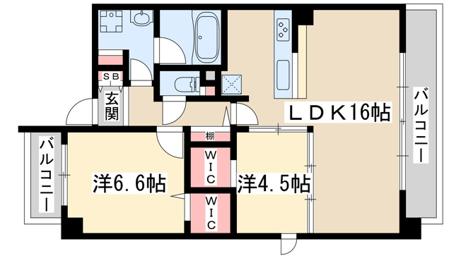 【間取り】 | アリスガーデンエサカ