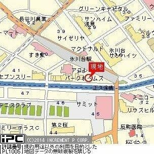 ラ・リーヴ氷川台の地図