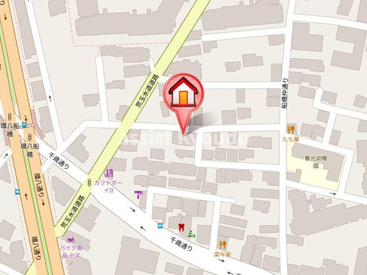 冨士フラッツ の地図