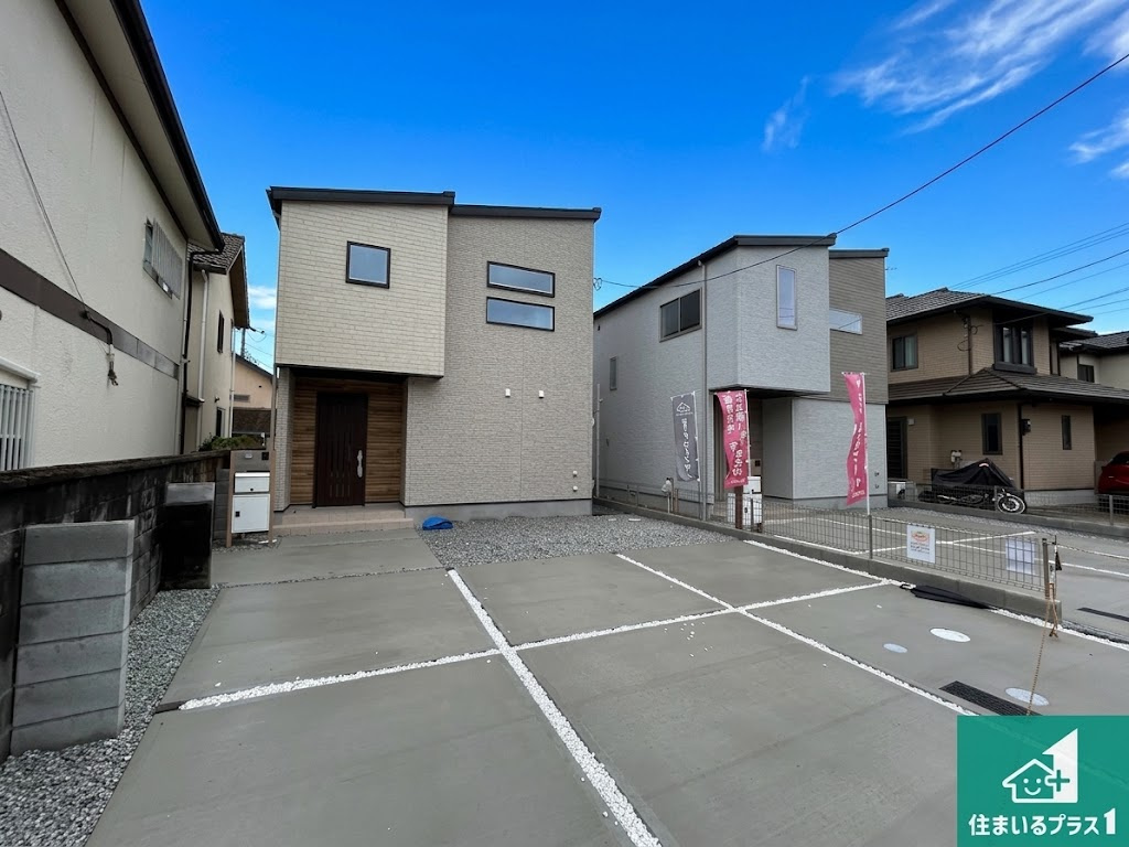●3(土)4(日)現地説明会　奈良市法蓮町　全2邸の外観|お客様に長く安心して住んでいだだける事にこだわった家づくり！住んでからのアフターサービスにもしっかりと取り組んでいます！