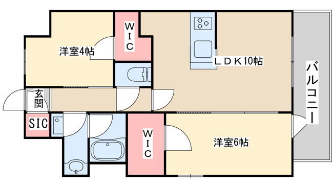 【間取り】 | スプランディッド大阪EAST
