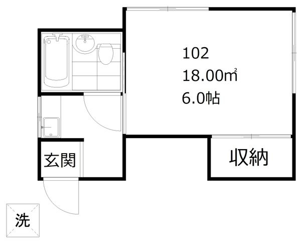 【間取り】 | 藤井アパート