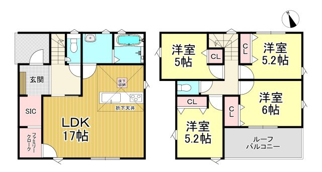半田市瑞穂町1丁目　全3棟　2号棟