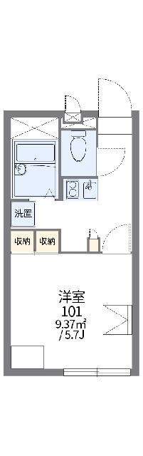 レオパレスＷＩＬＬの間取り