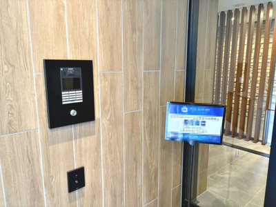 【防犯設備】 | ポレスター堺 | オートロックですので、セキュリティ面も安心ですよ♪