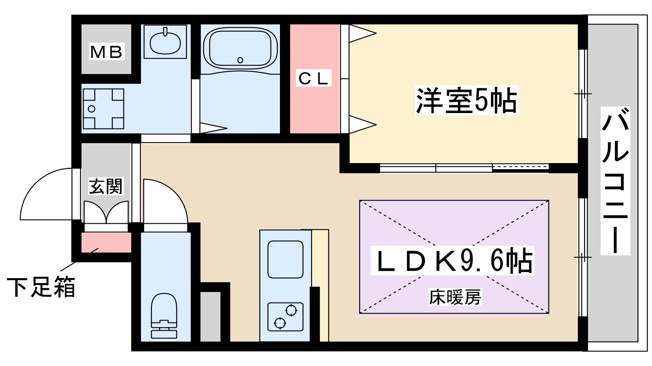 【間取り】 | 第1関根マンション