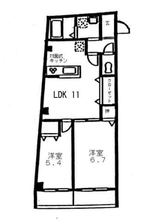 【間取り】 | ドエル・シャンビエン | 間取りです。