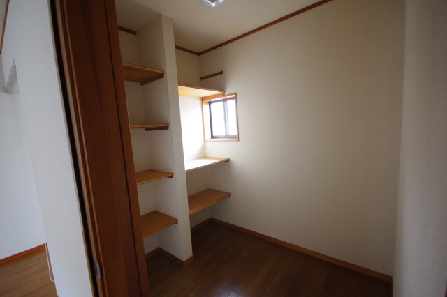 芳賀郡益子町七井　戸建の収納|２階納戸