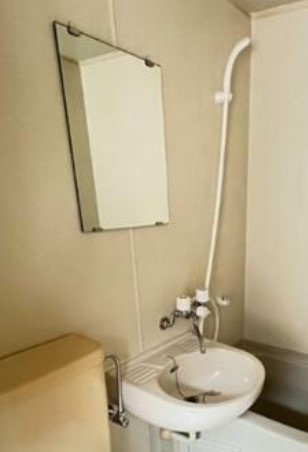 武部コーポの洗面所