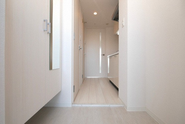 大阪市港区市岡１丁目の賃貸マンションの玄関