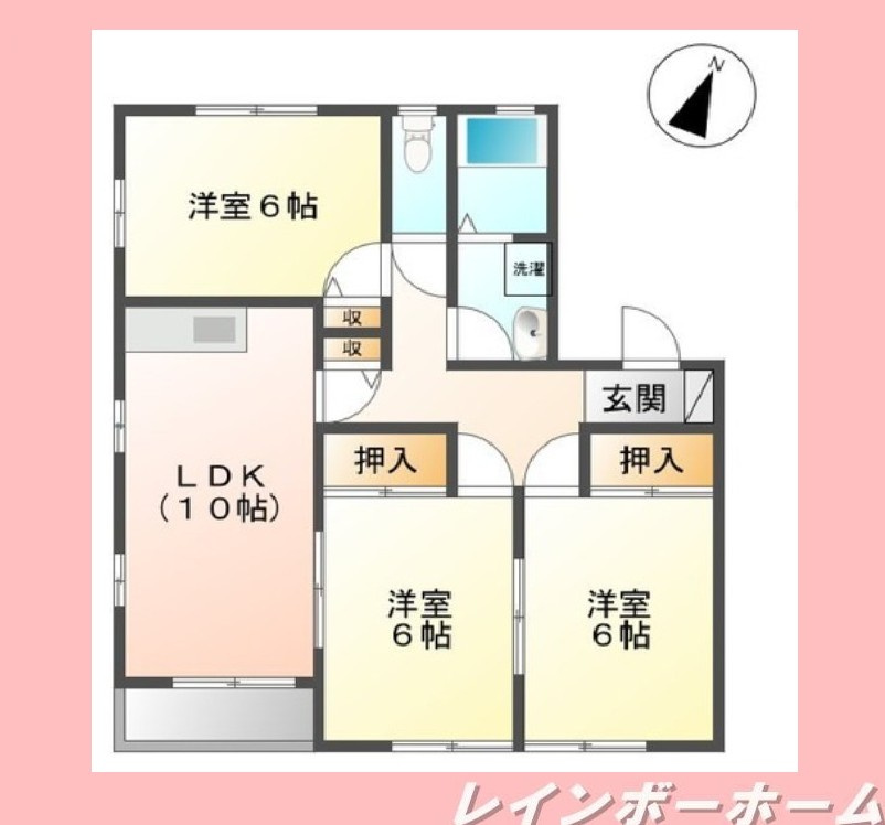 【仲介手数料：50％OFF】対象物件！の間取り