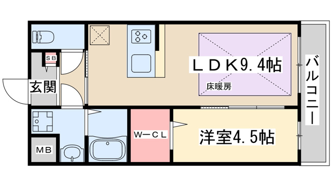 【間取り】 | 第22関根マンション