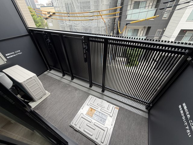 川崎市多摩区登戸の賃貸マンションのバルコニー