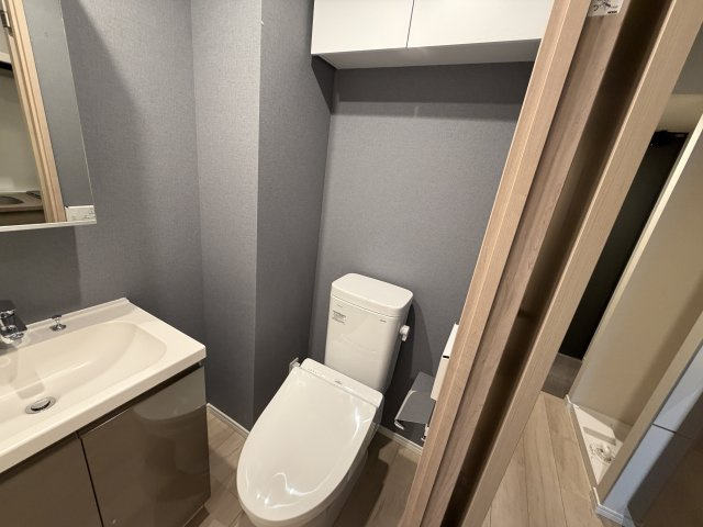 川崎市多摩区登戸の賃貸マンションのトイレ