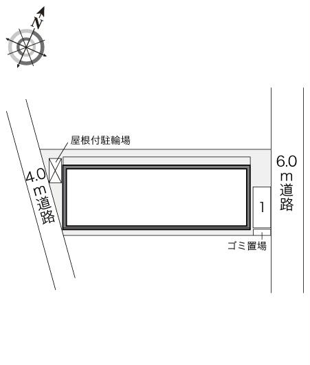 レオパレスサニープレイスの地図