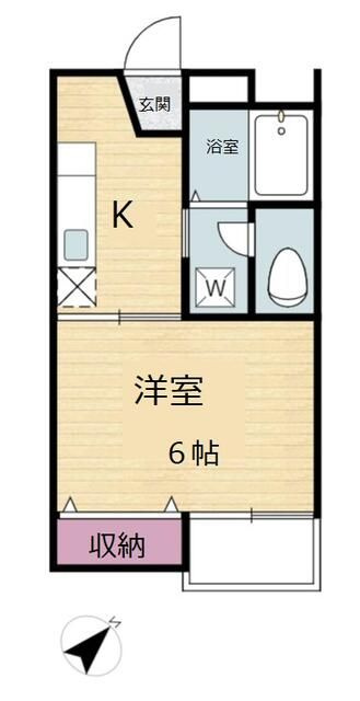 シーサイドコーポの間取り