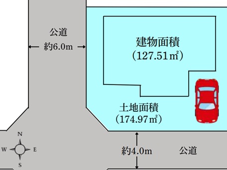 【中古戸建】熊谷市万吉の区画図|■区画図