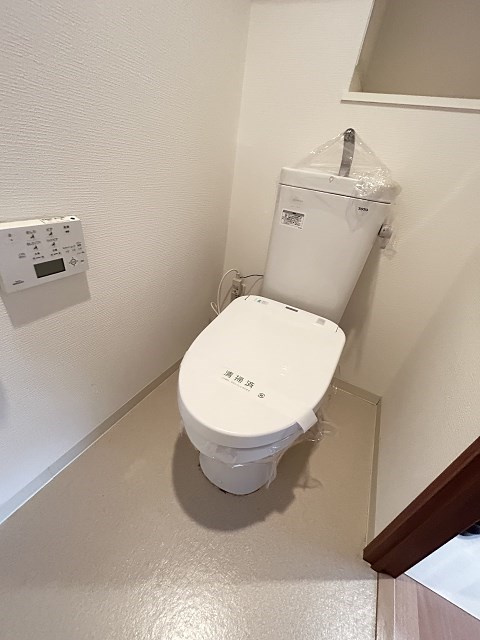 ベルヴィ東園田のトイレ