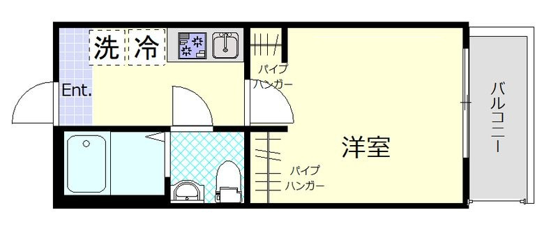 ランドコートの間取り|間取りです。