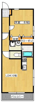 【間取り】 | ベストナインイースト | 間取りです。