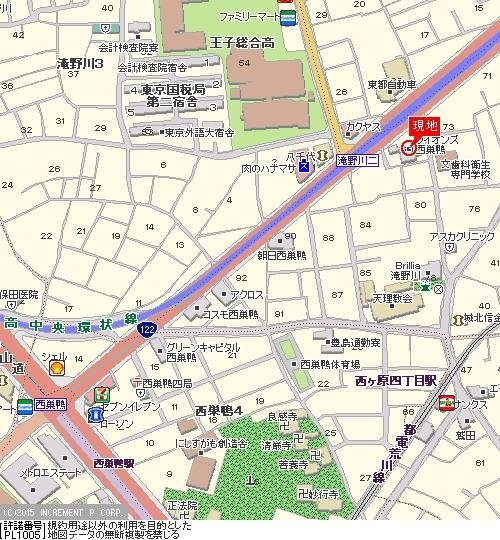 ＥＸＩＭ　ＮＩＳＨＩＳＵＧＡＭＯの地図