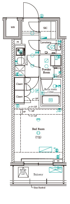 DIPS赤羽RESIDENCEの間取り
