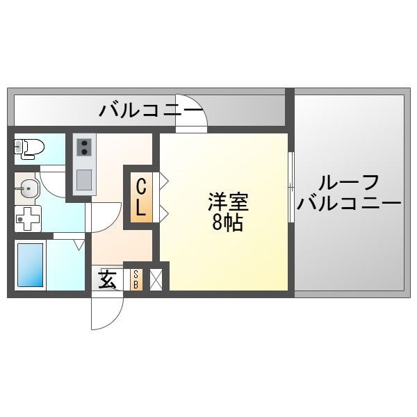 Uresidence新大阪の間取り