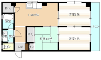 【間取り】 | 空城コーポ