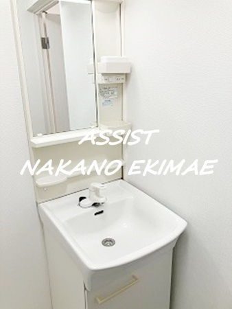 レジ東郷の独立洗面台