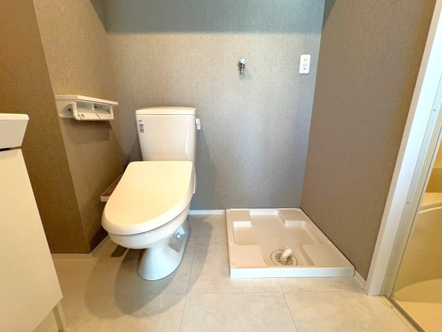 【トイレ】 | フォルテ川崎 | 落ち着いた色調のトイレです