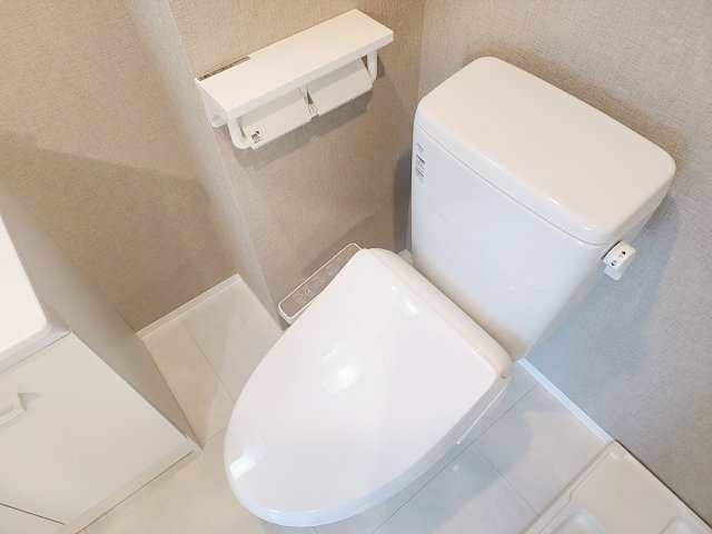 【トイレ】 | フォルテ川崎 | 落ち着いた色調のトイレです
